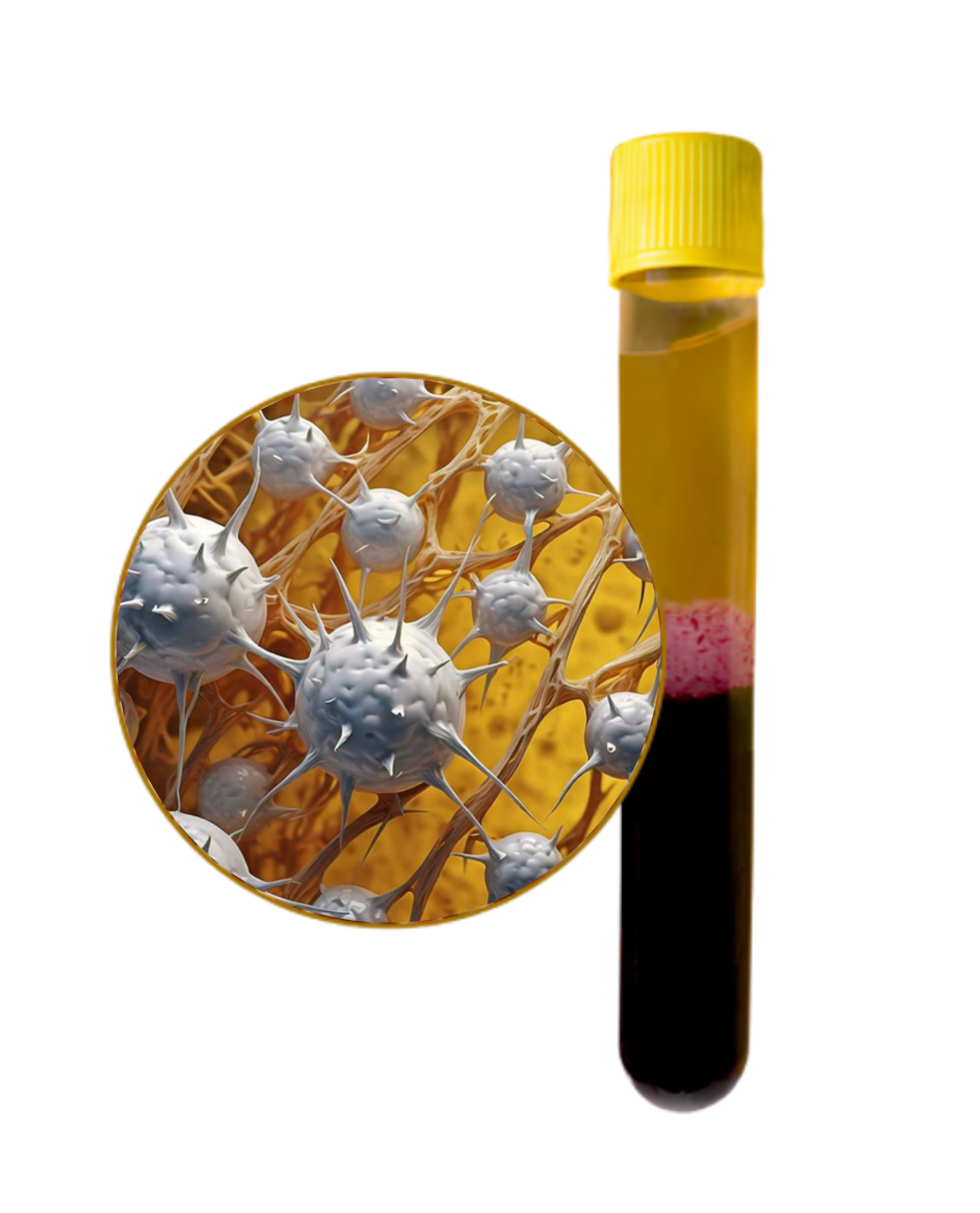 SELPHYL PRFM tube and fibrin matrix